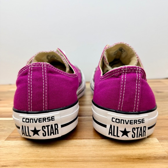 Converse Chuck Taylor All Star Low Top Fuchsia Pink Mens 13 Womens 15 - Picture 5 of 9